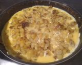 A picture of step 2 of Potato and Feta Omelette.