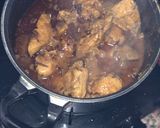 A picture of step 2 of Dahi chicken.