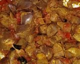 A picture of step 5 of Mutton Liver Pepper Fry.