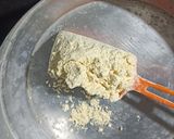A picture of step 1 of Kadhi Pakora.