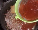 Foto del paso 2 de la receta: Desebrada con poblano y tomate verde