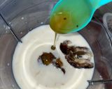 Foto langkah ke 3 dari resep Es cincau susu kurma.