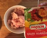 Mascarponés őzgerinces csirkemell recept fázis 1 fotója