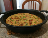 Foto del paso 8 de la receta: Arroz dorado con carne de ternera