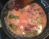 Foto del paso 7 de la receta: Tallarines livianos con salsa de verduras y camarones
