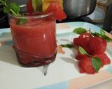 A picture of step 3 of Beat the Heat with the smoothie.