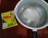 Foto langkah ke 5 dari resep Puding Brownies Roti Tawar.