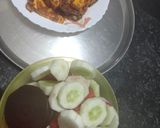 A picture of step 11 of Kadhai paneer.