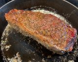 A picture of step 4 of Bourbon-Smoked Beef Strip Loin Roast.