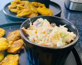 A picture of step 4 of Glorified Coleslaw.