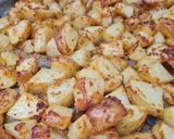 Ropogós parmezános-fokhagymás burgonya recept fázis 5 fotója
