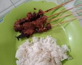 Foto langkah ke 5 dari resep Sate Kambing bumbu kacang.