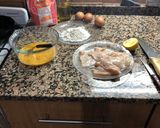 Foto del paso 1 de la receta: Escalopes fritados y pasados por agua