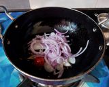A picture of step 3 of Prawns Dum Biriyani.