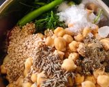 A picture of step 1 of Falafel Bowl.