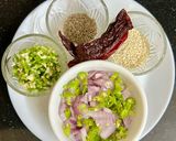 A picture of step 1 of Makar Sankranti Special Khichadi.