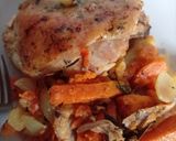 Foto del paso 2 de la receta: Pollo con verduras 🥕🫑🧅