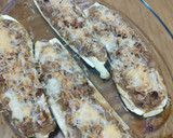 Foto del paso 4 de la receta: Calabacín relleno de boloñesa vegetal