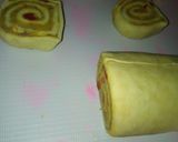 A picture of step 7 of Sweet potato pinwheel with tea.