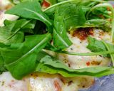 Foto del paso 7 de la receta: Pizza con masa de harina de garbanzos, saludable y espectacular