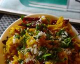 A picture of step 3 of Sevai Upma.