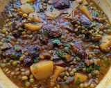 A picture of step 5 of Mixed Green Beans and Methi Dumplings Subji (Dana Muthiya nu Shaak).