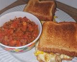 A picture of step 6 of Sandwich with Tomatada.