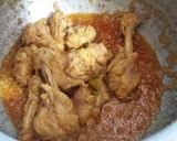 A picture of step 5 of Chicken korma.