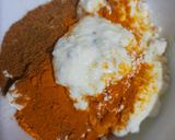A picture of step 2 of Makhmali Paneer Tikka.