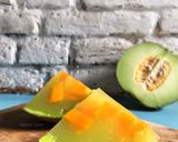 Foto langkah ke 5 dari resep Puding Melon Mangga.