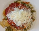 Foto del paso 2 de la receta: Pasta con tomate, atún y parmesano con Clickchef