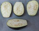 Foto del paso 1 de la receta 🍆Berenjenas rellenas de verduras al horno