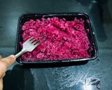A picture of step 5 of Pomegranate Granita.