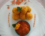 Foto langkah ke 3 dari resep Bola Udang krispi.