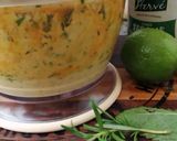 Une image de l'étape 3 de Houmous aux herbes de Provence.
