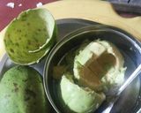 A picture of step 2 of Butterfruit icecream.