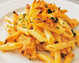 Foto del paso 8 de la receta: Plumas con Bacalao y alioli gratinado