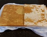A picture of step 9 of Apple Spice Layer Torte with Caramel Mousse Filling and Frosting.