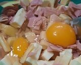 Foto del paso 4 de la receta: Tarta con tomate, jamón y queso