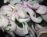 A picture of step 2 of Persian rice||kalam polo||Rice with Cabbage.