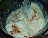 A picture of step 2 of Bread dahi bhalla.