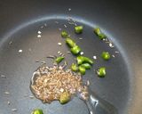 A picture of step 2 of Lauki ki sabzi.