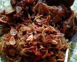 Foto langkah ke 5 dari resep Shirataki goreng buntut sapi.