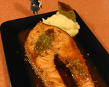 Foto del paso 10 de la receta: Salmón al horno marinado con soja y limón