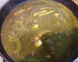 A picture of step 8 of Makki ki Roti with Palak Paneer.