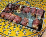 Une image de l'étape 8 de Ballotins de figues au miel, chèvre et jambon cru.