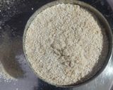 A picture of step 1 of Amaranth Churma.