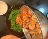 รูปขั้นตอนการทำที่ 9 ของ ยำผักกูดหมูสับกุ้งสด🐷🦐