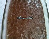 A picture of step 3 of Chocolate Basbousa 🍫🍫.