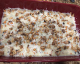 A picture of step 3 of 7 layer bar.
